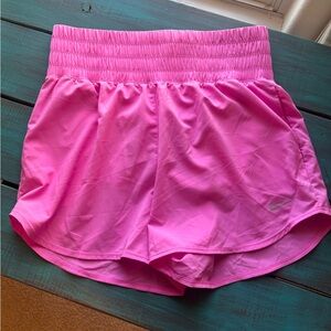 Nike Women's Vibrant Pink Athletic Shorts